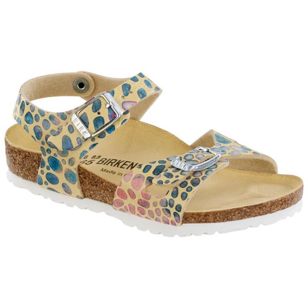 BIRKENSTOCK Rio Kids Magic Stones Yellow Birko-Flor Outlet Store