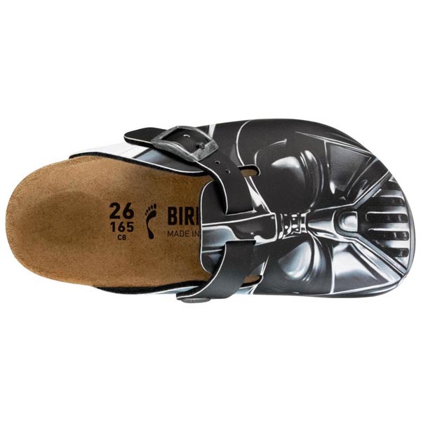 BIRKENSTOCK Boston Kids Star Wars Darth Vader Big Head Birko-Flor Nubuck Outlet Store