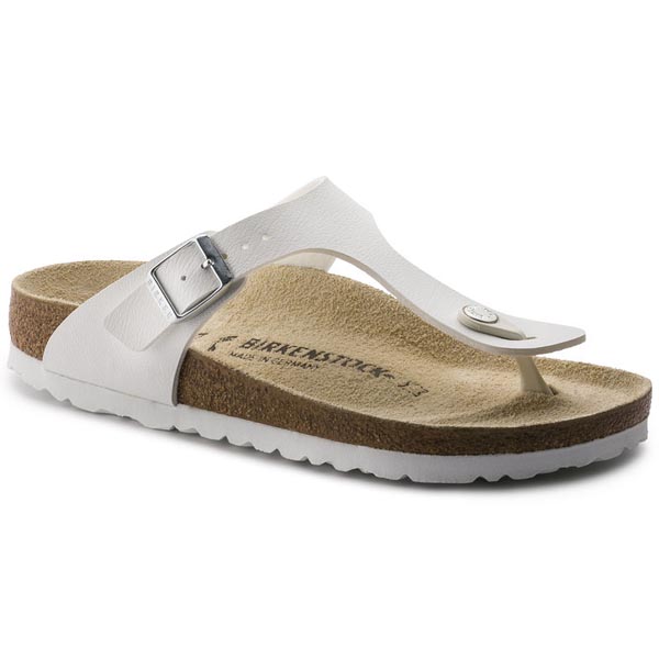 BIRKENSTOCK Gizeh White Birko-Flor Outlet Store