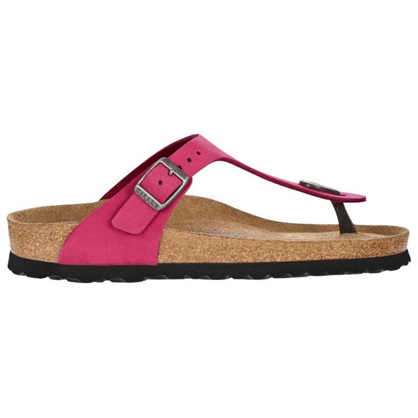 BIRKENSTOCK Gizeh Soft Footbed Pink Nubuck Outlet Store