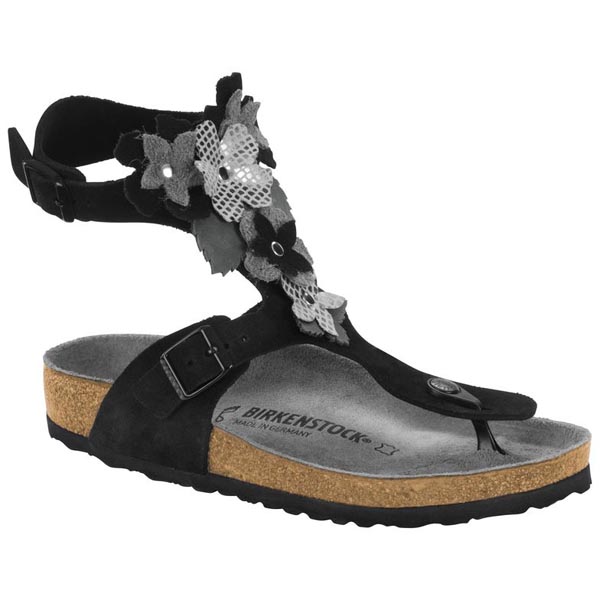 BIRKENSTOCK Gizeh High Black Natural Leather Outlet Store