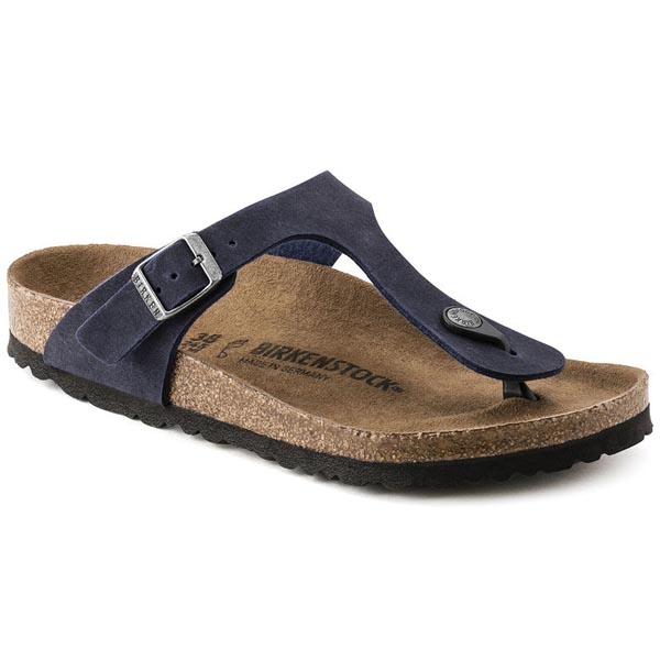 BIRKENSTOCK Gizeh Navy Microfiber Outlet Store