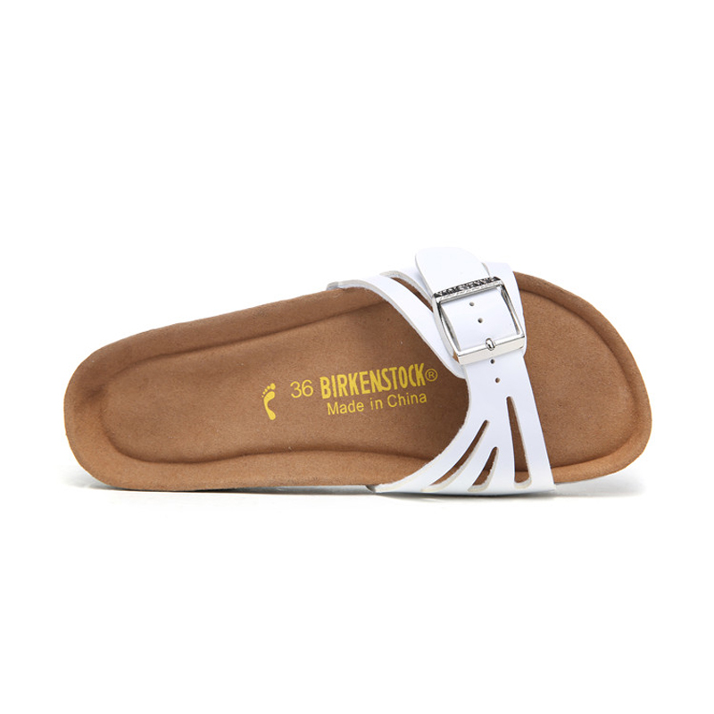 2018 Birkenstock 050 Leather Sandal WHITE