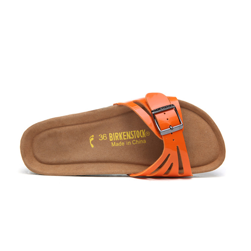 2018 Birkenstock 057 Leather Sandal Orange