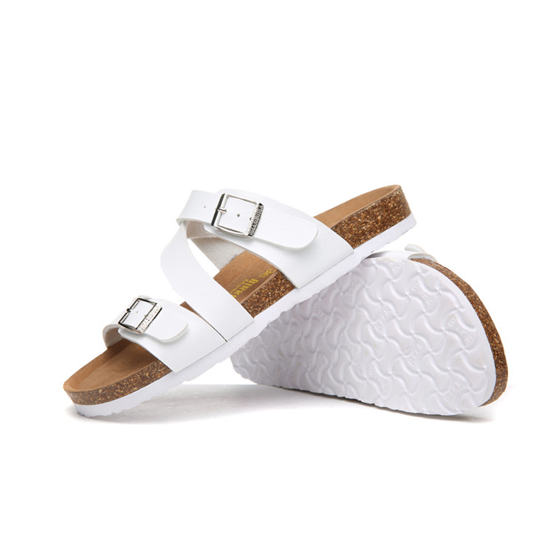 2018 Birkenstock 061 Leather Sandal white