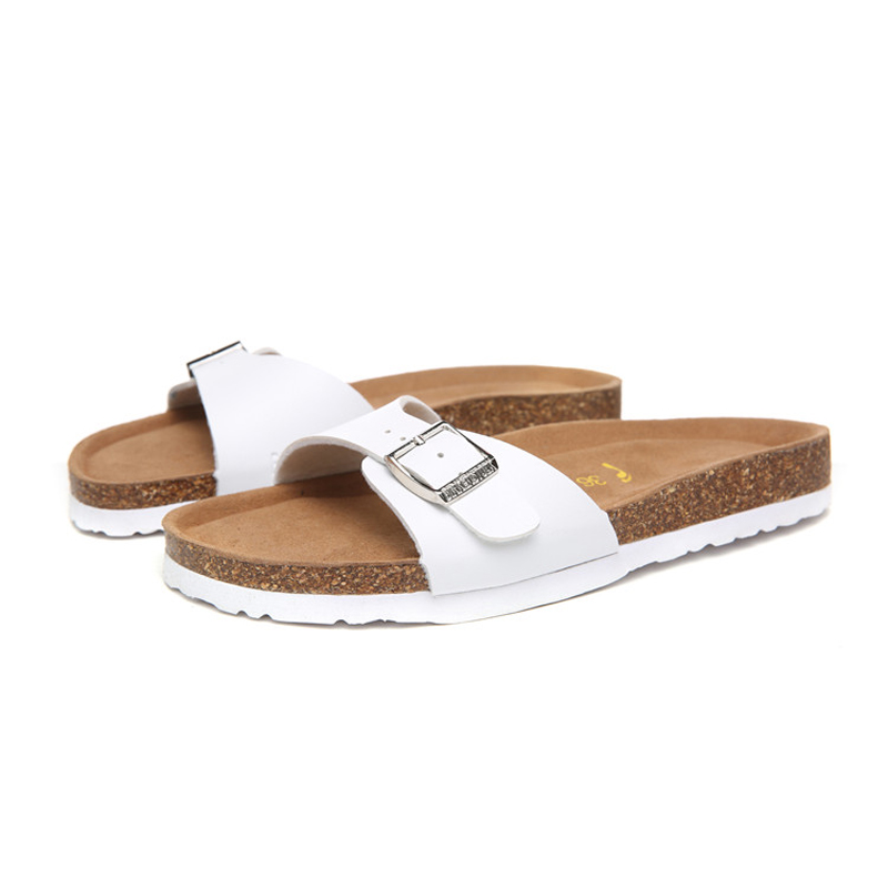 2018 Birkenstock 080 Leather Sandal white