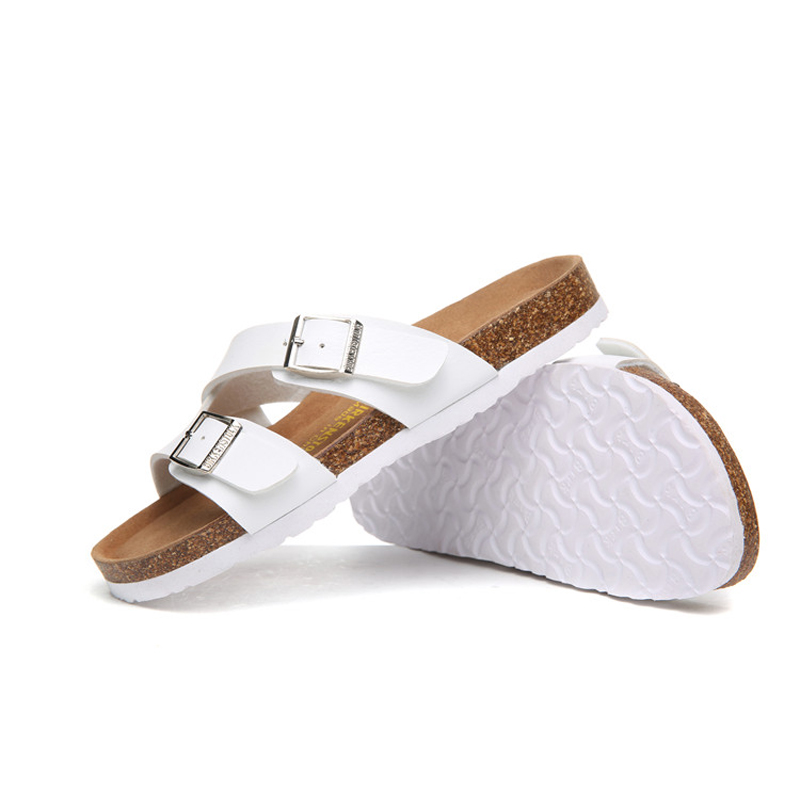 2018 Birkenstock 084 Leather Sandal white
