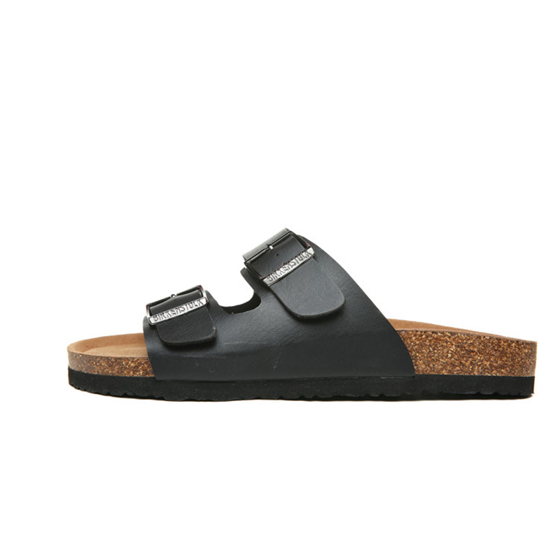 2018 Birkenstock 008 Leather Sandal black