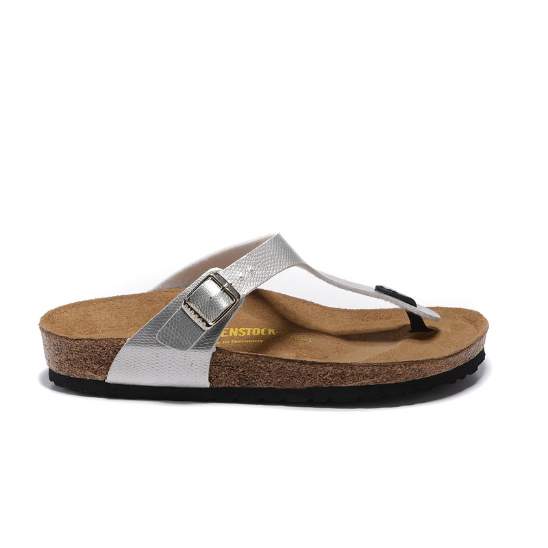 2018 Birkenstock 108 Leather Sandal Silver